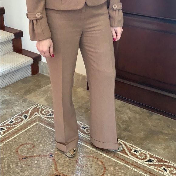 Pantsuit Biacci Brown Size 6 - Picture 2 of 6